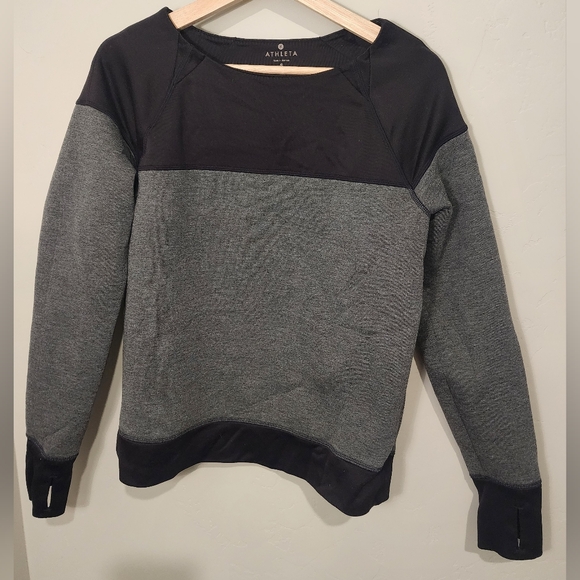 Athleta Fuse Scuba Long Sleeve Workout Top - Picture 1 of 3